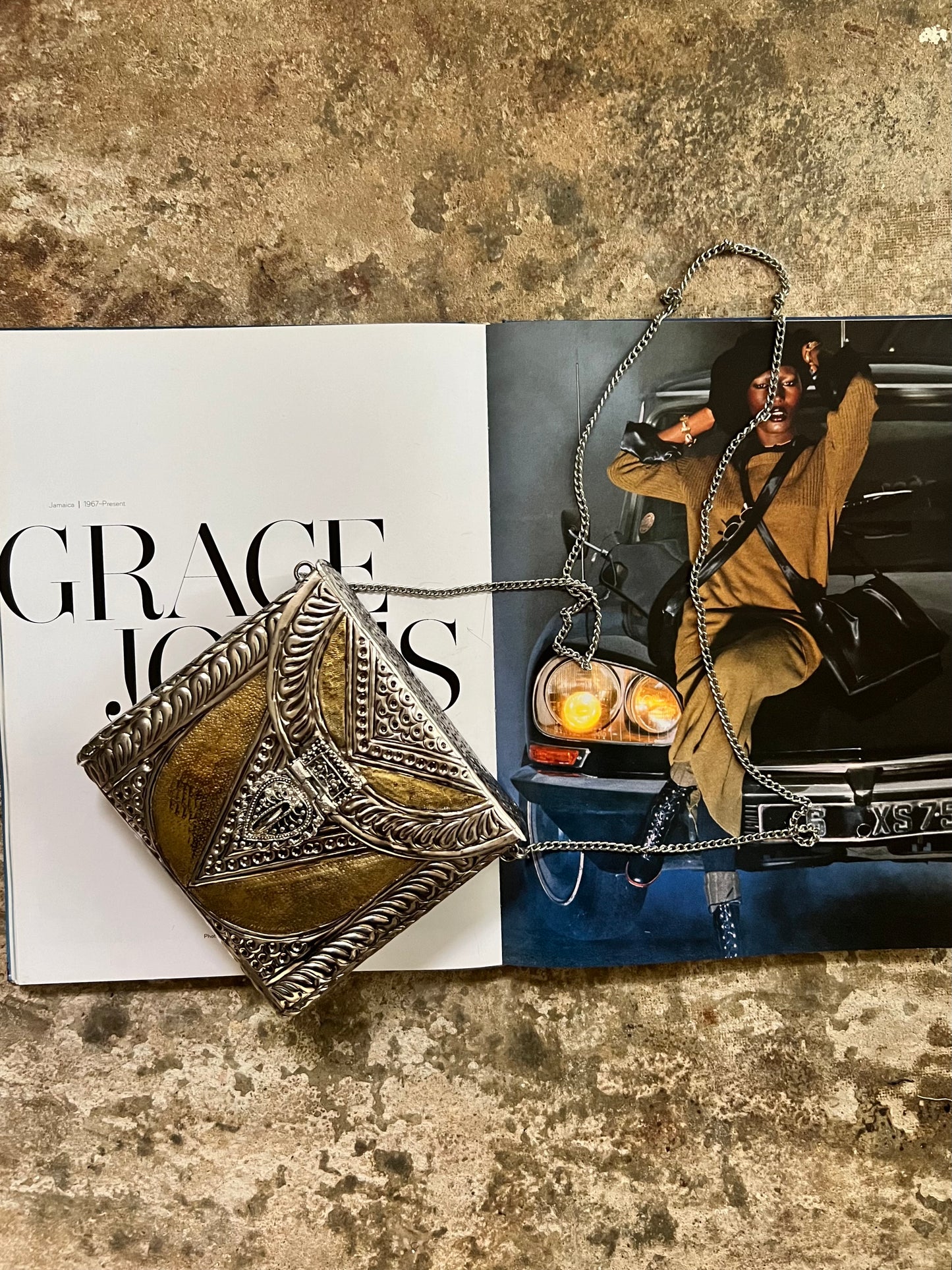 Victoria Metal Bag