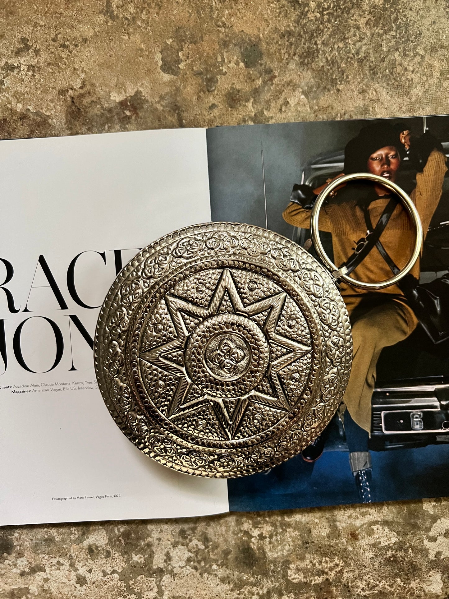 Luna Twins Metal Purse