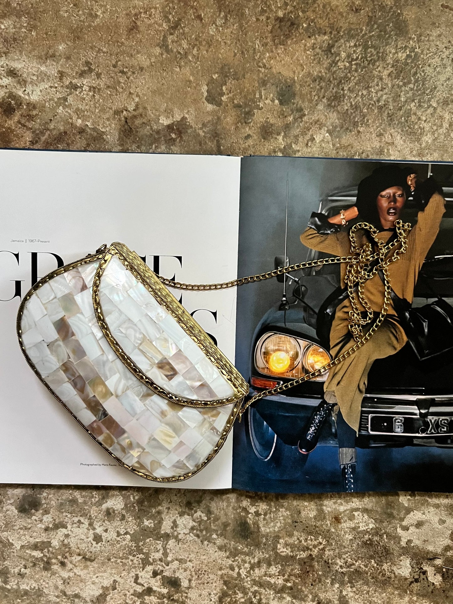 Not Your Mother of Pearl Bag