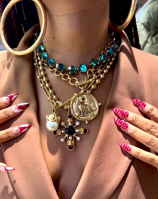 Emerald & Pearl Stack