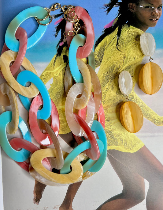 Arcadia Acrylic Necklace Set