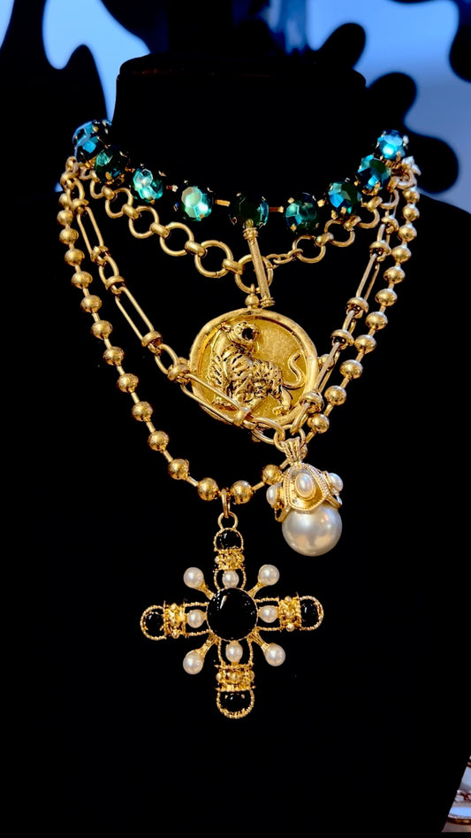 Emerald & Pearl Stack