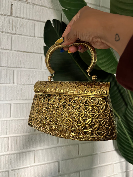 Lioness Metal Bag