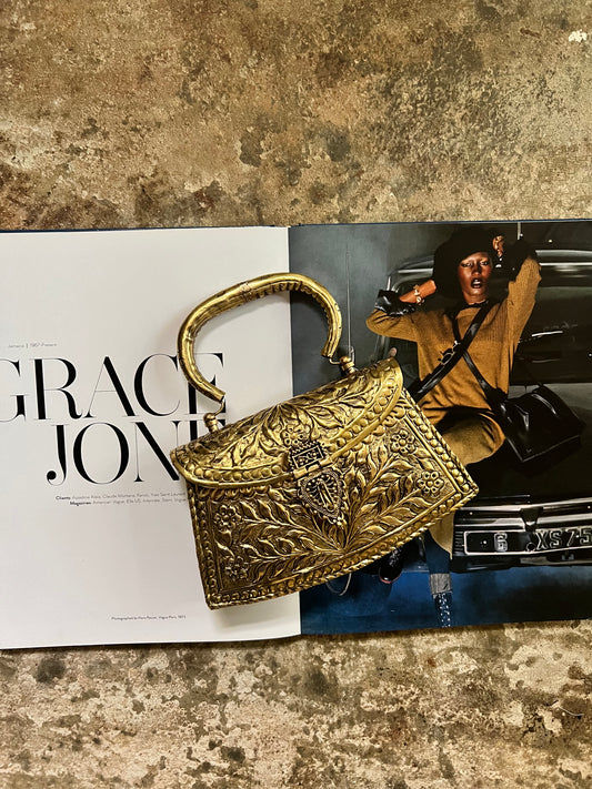 Lioness Metal Bag