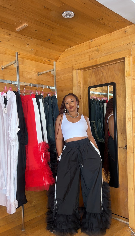 Cherry Bombshell Pants